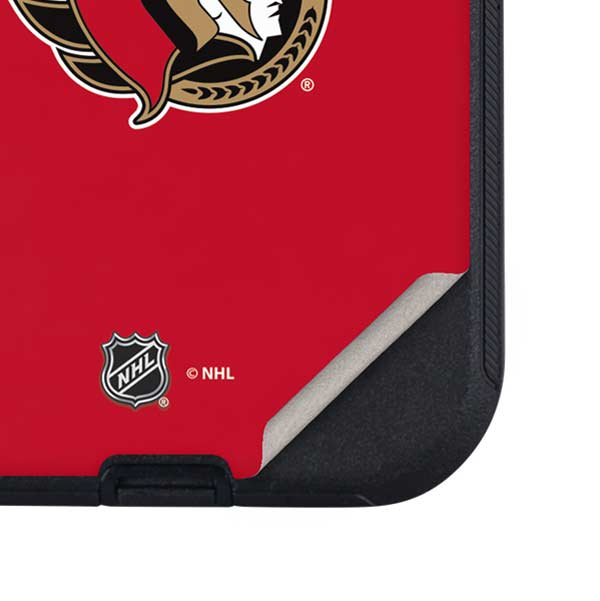 NHL Ottawa Senators Solid Background Otterbox Defender iPhone Skin