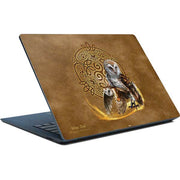 Brigid Ashwood Owl Celtic Knot Surface Laptop Skin