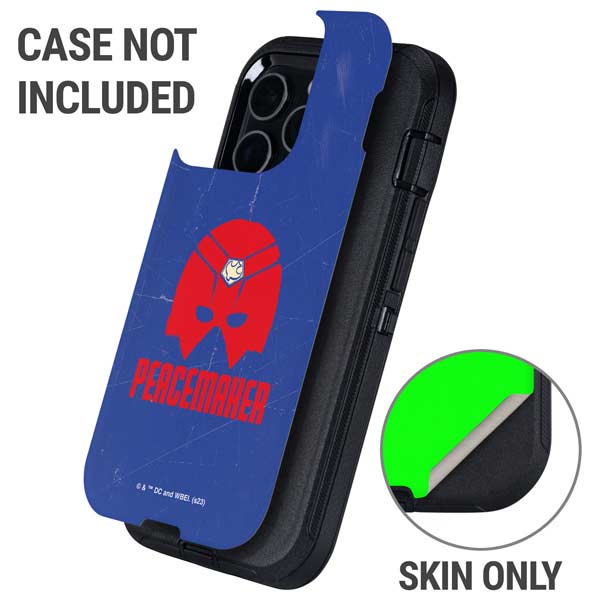 DC Comics Peacemaker Helmet Otterbox Defender iPhone Skin