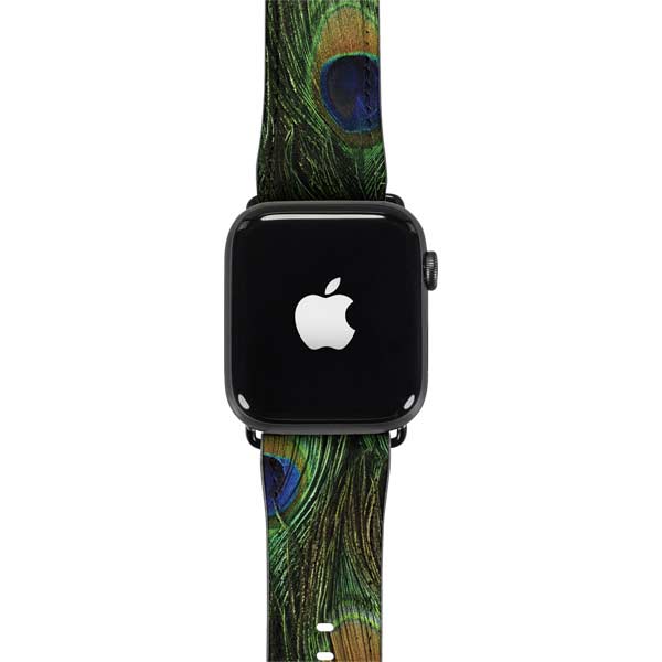 Peacock Animal Print Apple Watch Band 38-40mm