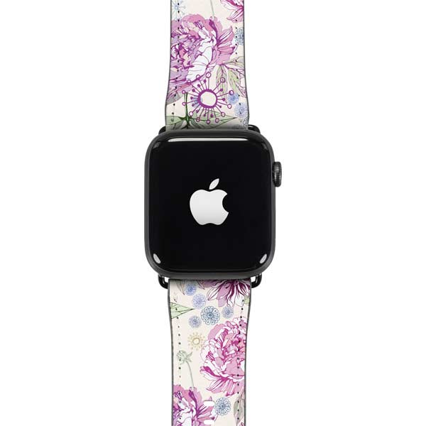 Peony Spring Floral Apple Watch Band 38-40mm