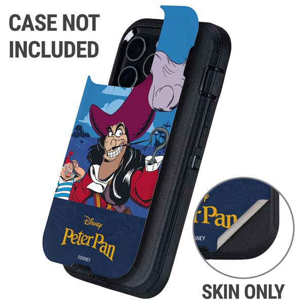 Disney Peter Pan Captain Hook and Smee Otterbox Defender iPhone Skin
