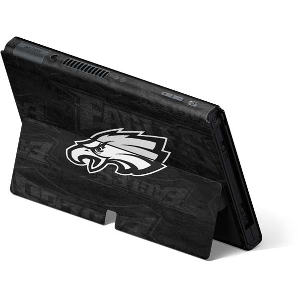 Philadelphia Eagles Black & White Nintendo Switch OLED (2021) Bundle ...
