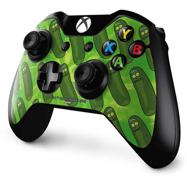 Adult Swim Rick and Morty Pickle Rick Pattern Xbox One Controller Skin
