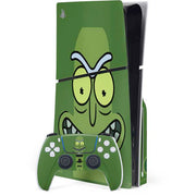 Adult Swim Rick and Morty Pickle Rick PS5 Slim Disk Bundle Skin