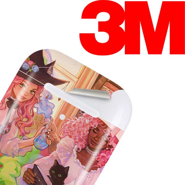 Pink Anime Witch Girls in Library with Cats by Ivy Dolamore Apple AirP ...