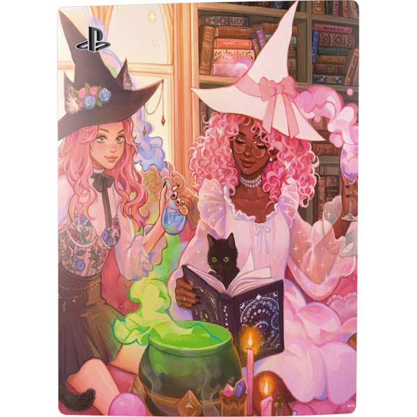 Pink Anime Witch Girls in Library with Cats by Ivy Dolamore PS5 Bundle ...