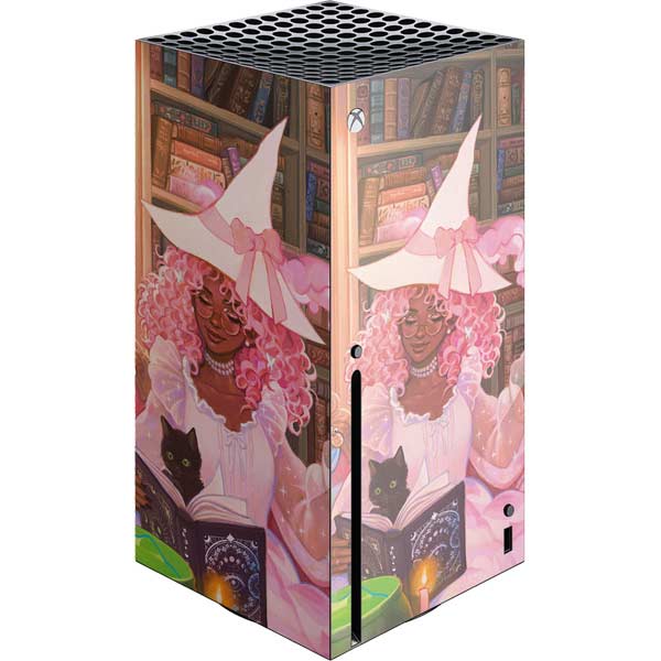 Pink Anime Witch Girls in Library with Cats by Ivy Dolamore Xbox Serie ...