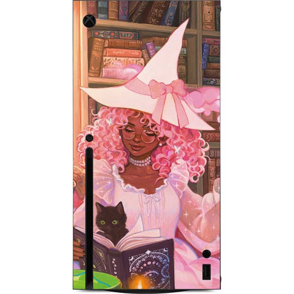 Pink Anime Witch Girls in Library with Cats by Ivy Dolamore Xbox Serie ...