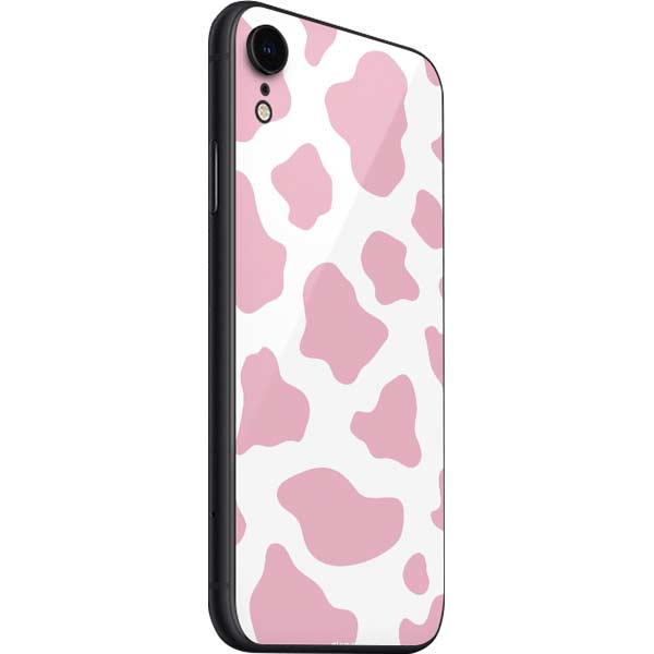 Pink Cow Print iPhone SE (2nd & 3rd Gen) Skin