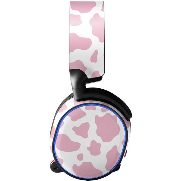 Pink Cow Print SteelSeries Arctis 3 Skin