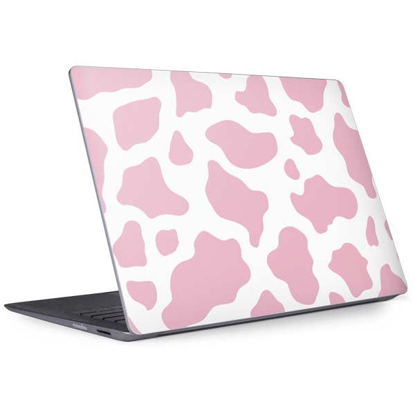 Pink Cow Print Surface Laptop 2 Skin