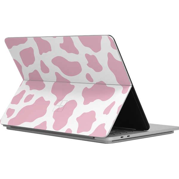 Pink Cow Print Surface Laptop Studio Skin