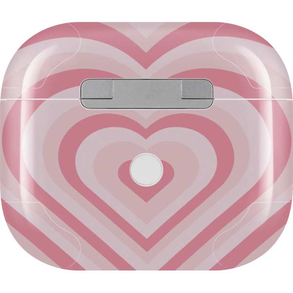 Pink Heart Pattern Apple AirPods (3rd Gen 2021) Skin