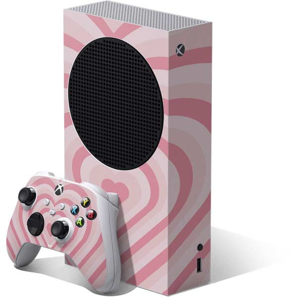 Pink Heart Pattern Xbox Series S Skins