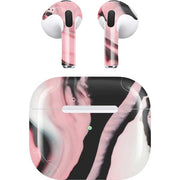 Pink Marble Ink Apple AirPods (3rd Gen 2021) Skin