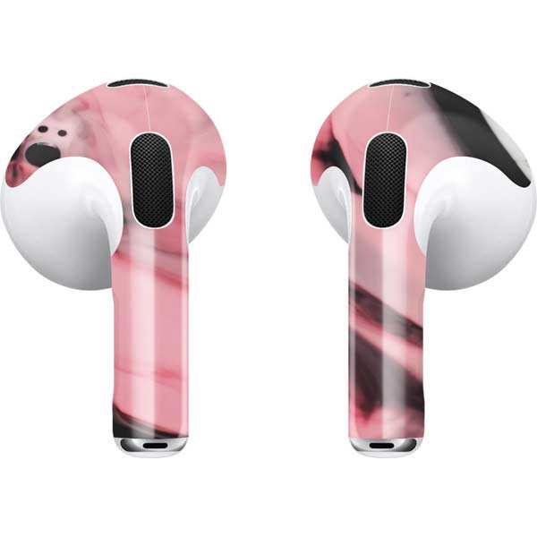 Pink Marble Ink Apple AirPods (3rd Gen 2021) Skin