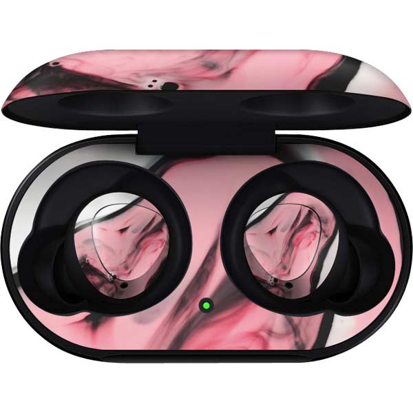 Pink Marble Ink Galaxy Buds Skin