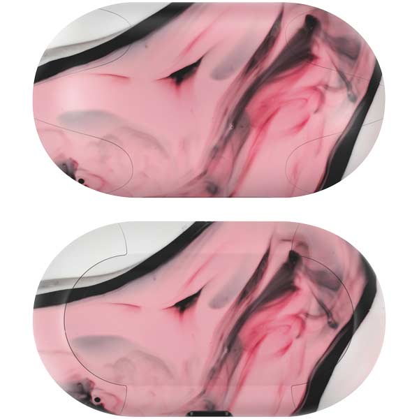 Pink Marble Ink Galaxy Buds Skin