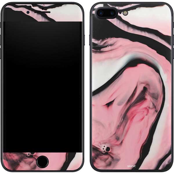 Pink Marble Ink iPhone 8 Plus Skin