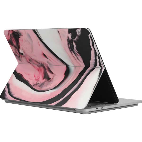 Pink Marble Ink Surface Laptop Studio Skin