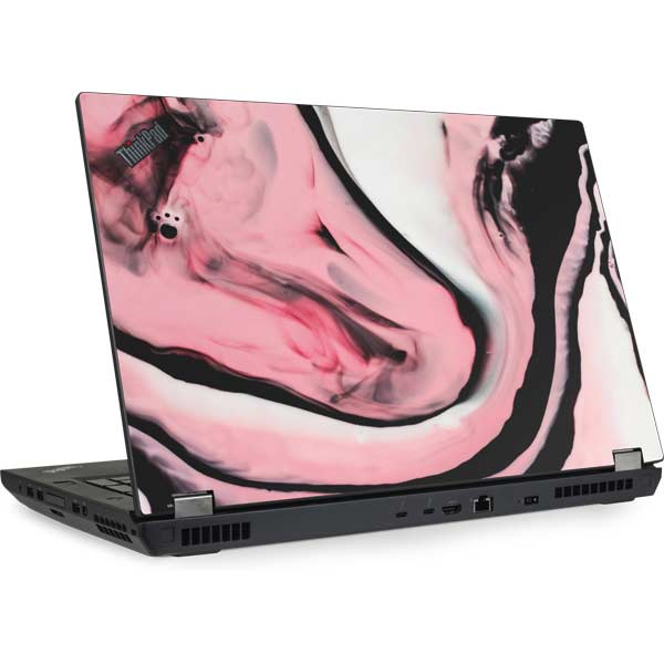 Pink Marble Ink Lenovo ThinkPad Skin | Skinit
