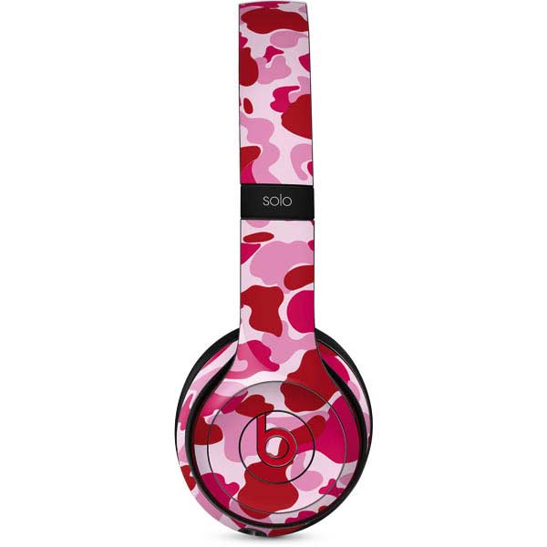Pink Street Camo Beats By Dre Solo Skin – Skinit