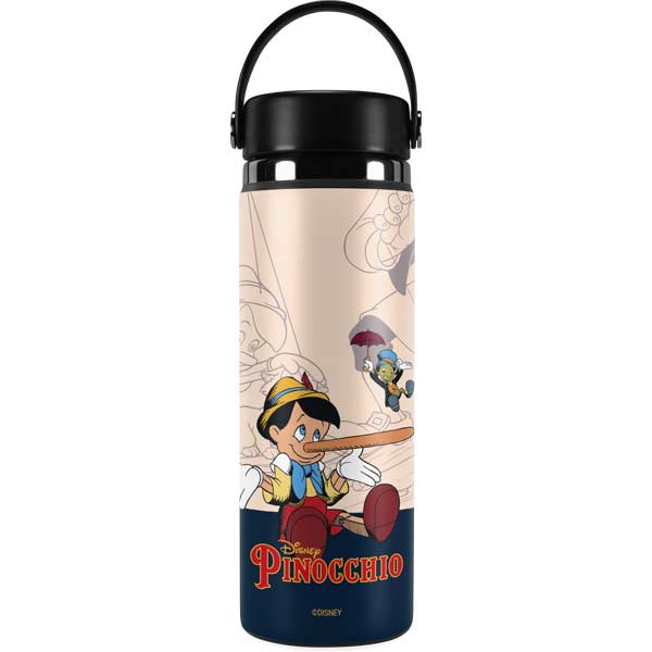 Disney Pinocchio and Jiminy Cricket Hydro Flask 20oz Wide Mouth