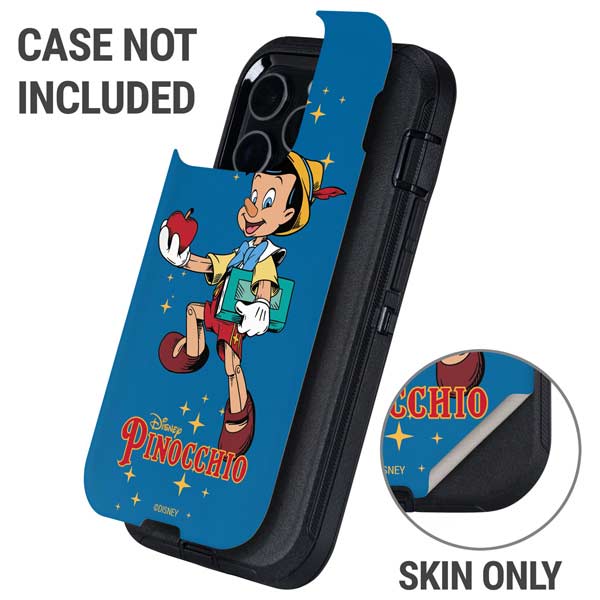 Disney Pinocchio No Strings Attached Otterbox Defender iPhone Skin