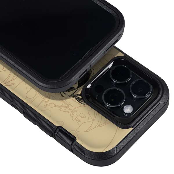Disney Pinocchio Sketches Portrait Otterbox Defender iPhone Skin