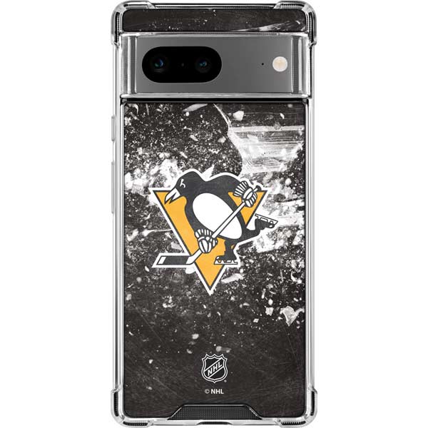 NHL Pittsburgh Penguins Frozen Google Pixel 8 Clear Case