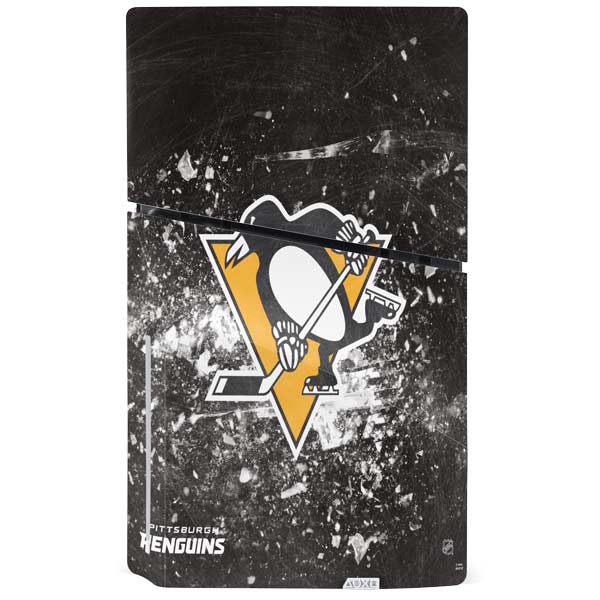 NHL Pittsburgh Penguins Frozen PS5 Slim Disk Bundle Skin