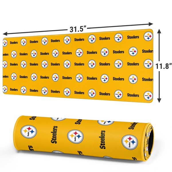 Skinit Pittsburgh Steelers Blitz Series XL Gaming Mouse Pad