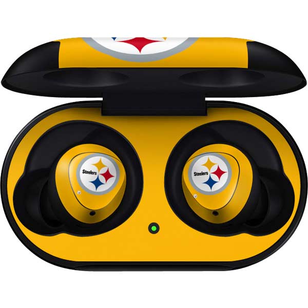 NFL Pittsburgh Steelers Large Logo Galaxy Buds Skin