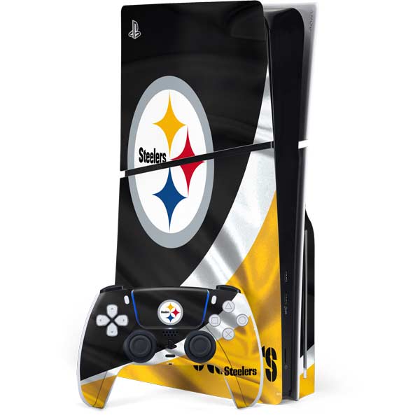NFL Pittsburgh Steelers PS5 Slim Disk Bundle Skin
