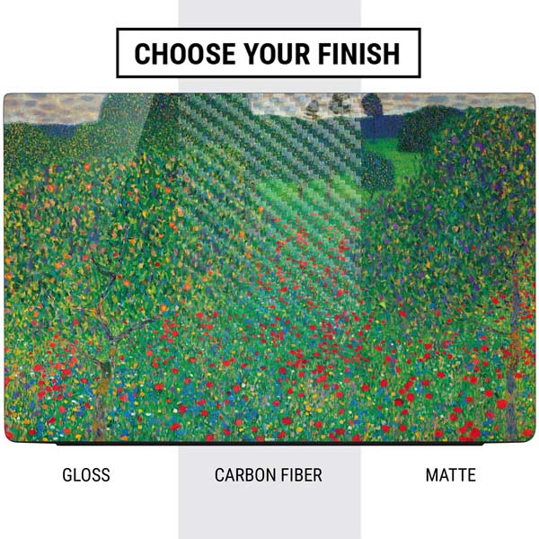 Gustav Klimt Poppy Field Dell Vostro Skin
