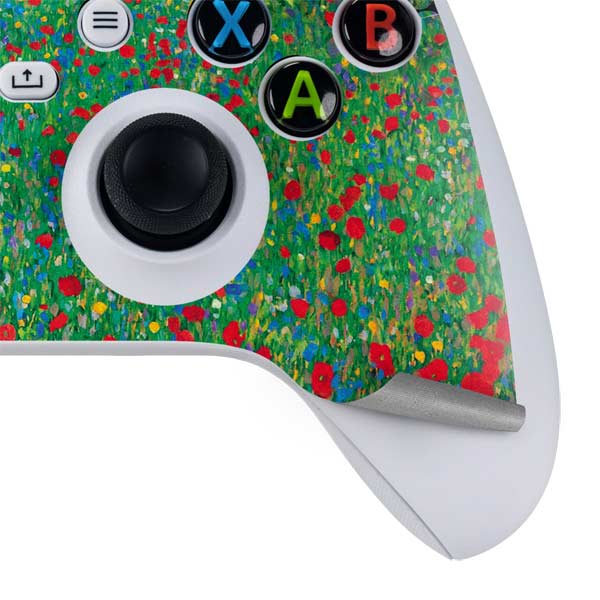 Poppy Field by Gustav Klimt Xbox Series S Skins
