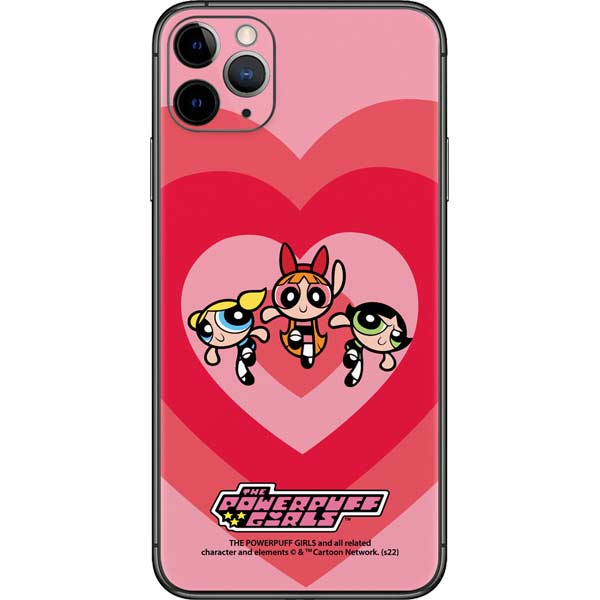 Cartoon Network Powerpuff Girls Hearts iPhone 11 Pro Max Skin