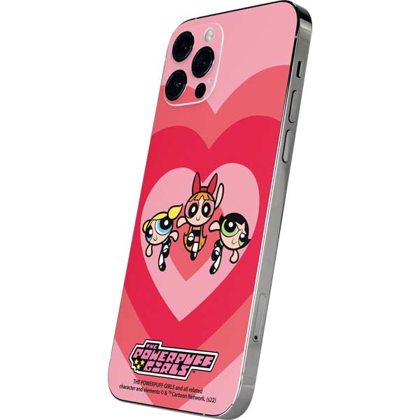 Cartoon Network Powerpuff Girls Hearts iPhone 12 Pro Max Skin