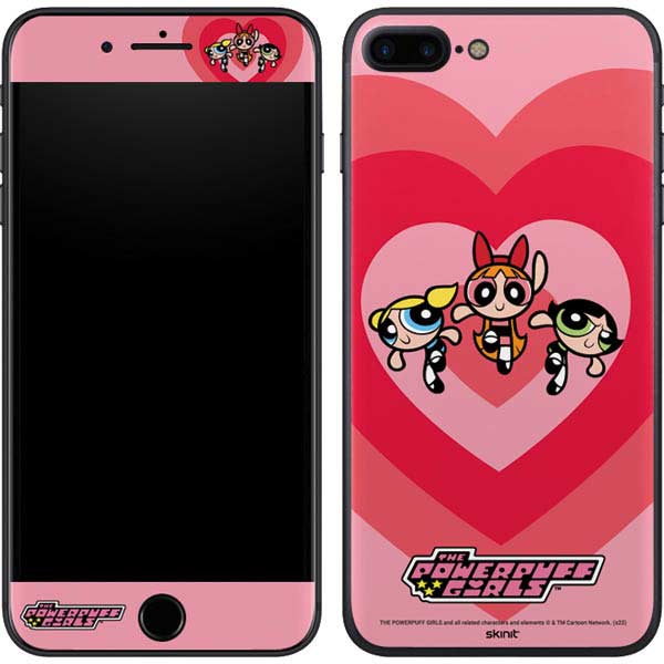 Cartoon Network Powerpuff Girls Hearts iPhone 7 Plus Skin
