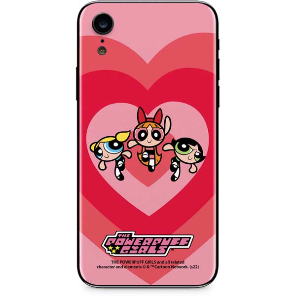 Cartoon Network Powerpuff Girls Hearts iPhone XR Skin