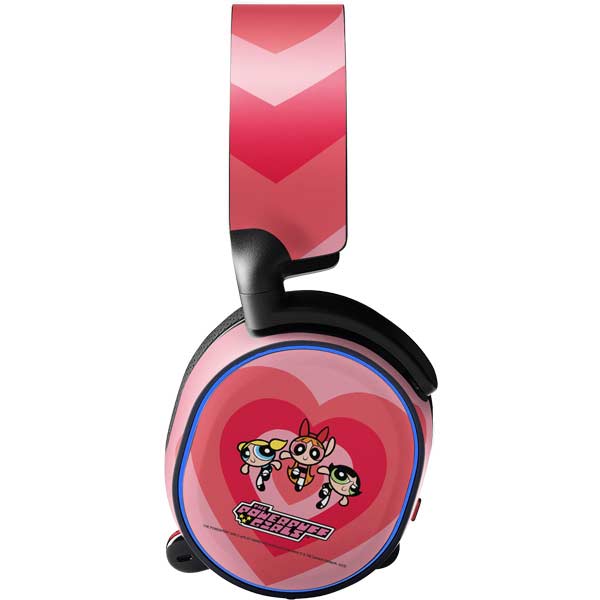 Cartoon Network Powerpuff Girls Hearts SteelSeries Arctis 3 Skin