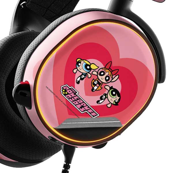 Cartoon Network Powerpuff Girls Hearts SteelSeries Arctis 5 Skin