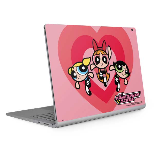 Cartoon Network Powerpuff Girls Hearts Surface Book 2 15in Skin