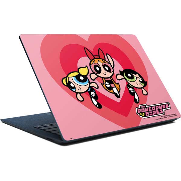 Cartoon Network Powerpuff Girls Hearts Surface Laptop Skin
