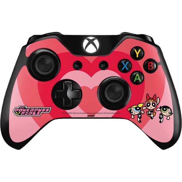 Cartoon Network Powerpuff Girls Hearts Xbox One Controller Skin