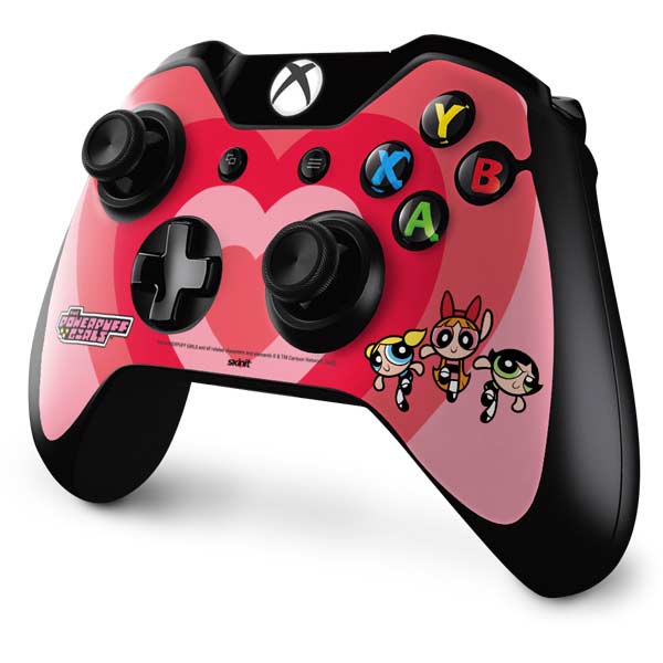 Cartoon Network Powerpuff Girls Hearts Xbox One Controller Skin