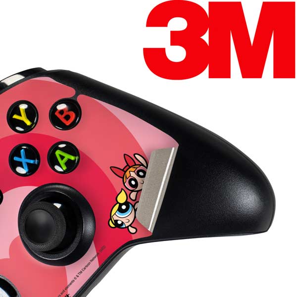 Cartoon Network Powerpuff Girls Hearts Xbox One Controller Skin