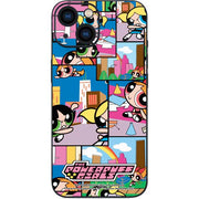 Cartoon Network Powerpuff Girls Patches iPhone 13 Mini Skin