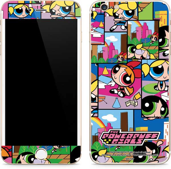 Cartoon Network Powerpuff Girls Patches iPhone 6/6s Plus Skin